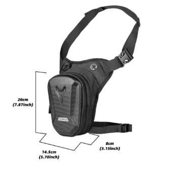 Riñonera impermeable para motociclismo/Ciclismo - Imagen 2