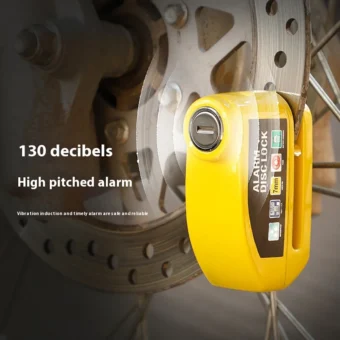 Candado con alarma para motos y bicicletas. - Imagen 5