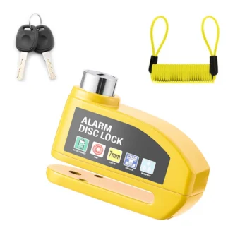Candado con alarma para motos y bicicletas. - Imagen 3