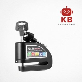 Candado con alarma para motos y bicicletas.